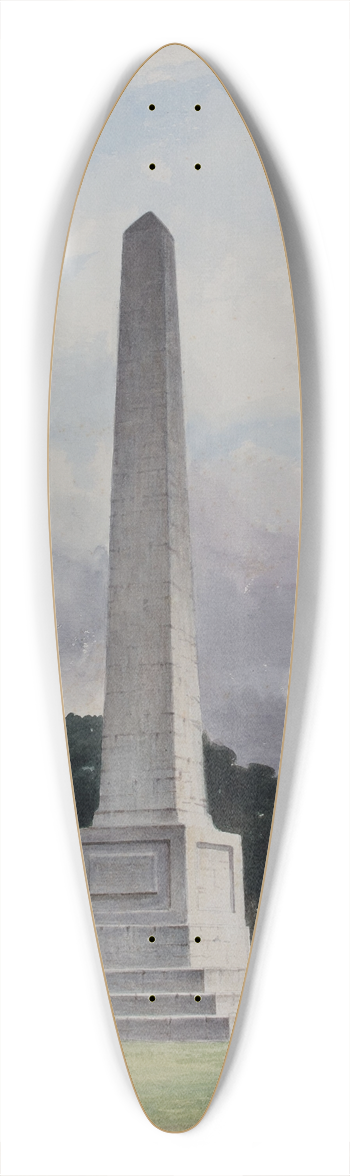 Elijah Walton - The Monument, Bromsgrove, Lickey 39.3 inch art pintail longboard deck