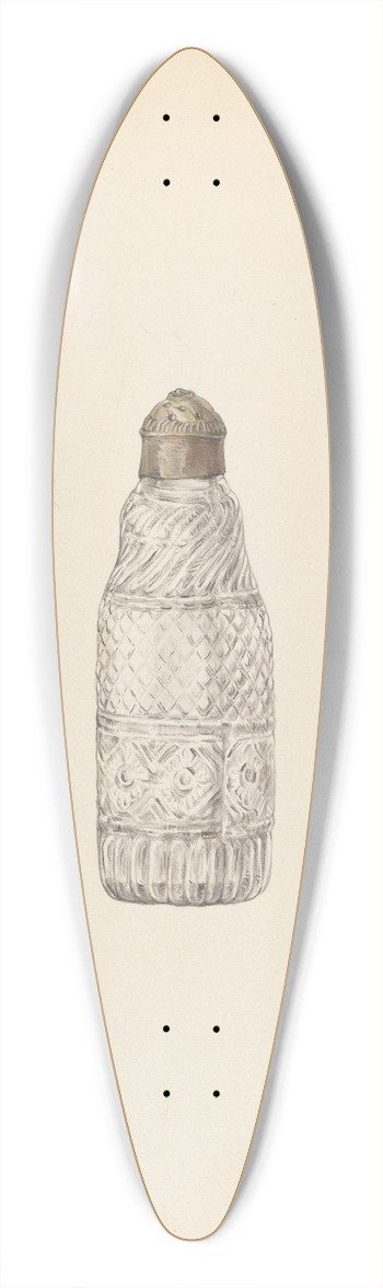 Elisabeth Fulda - Salt Shaker 39.3 inch art pintail longboard deck