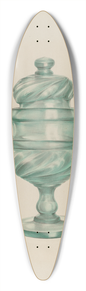 Elisabeth Fulda - Sugar Bowl 39.3 inch art pintail longboard deck