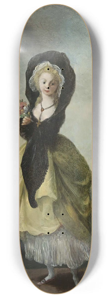 Jean-Frdric Schall - la Promeneuse 8.25 inch art skate deck