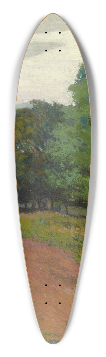 Emil Carlsen - Landscape 39.3 inch art pintail longboard deck