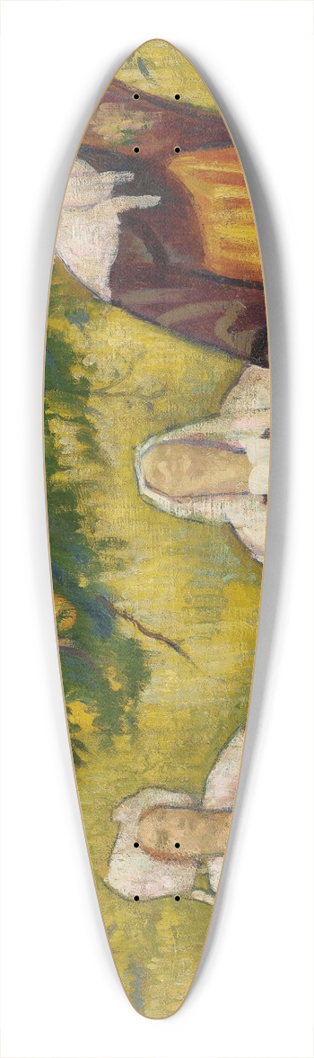 Emile Bernard - Les cueilleuses de pommes 39.3 inch art pintail longboard deck