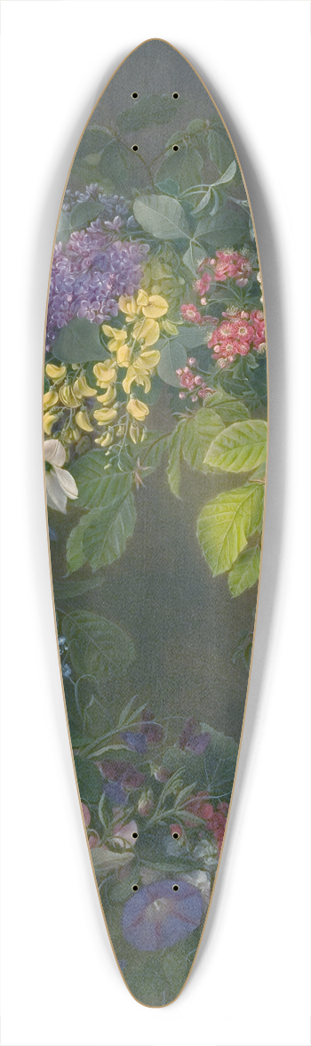 Emma Thomsen - En Blomsterkrans 39.3 inch art pintail longboard deck
