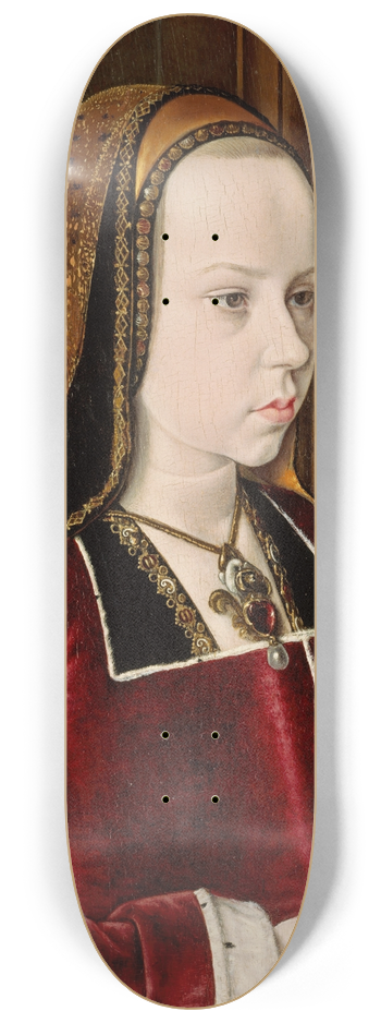 Jean Hey - Margaret of Austria 8.25 inch art skate deck