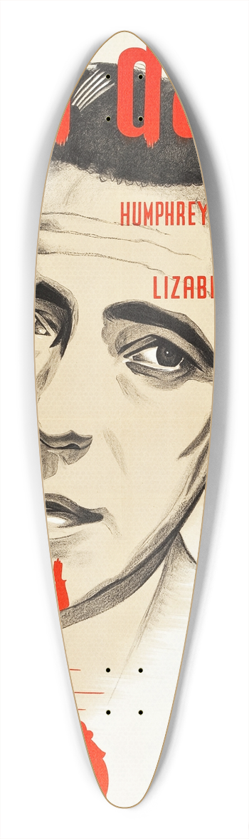 Eric Rohman - Dead Reckoning 39.3 inch art pintail longboard deck