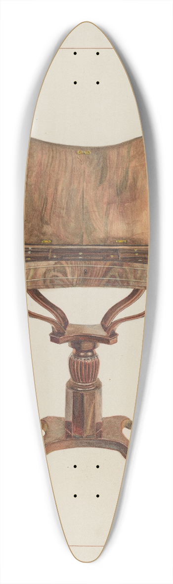 Ernest A. Towers, Jr. - Sewing Table 39.3 inch art pintail longboard deck
