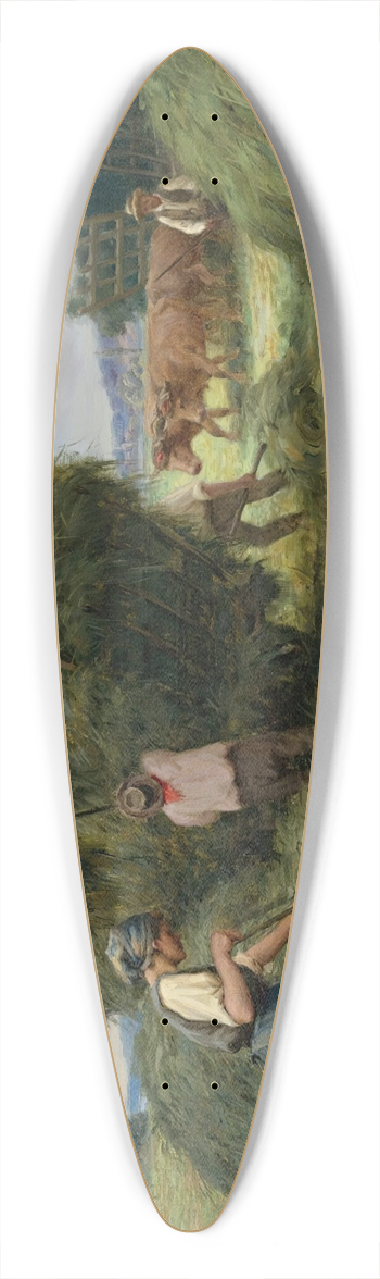 Ernest Chateignon - The reapers 39.3 inch art pintail longboard deck