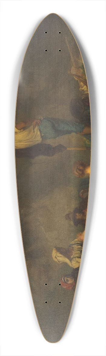 Ernest Hbert - The Malaria 39.3 inch art pintail longboard deck