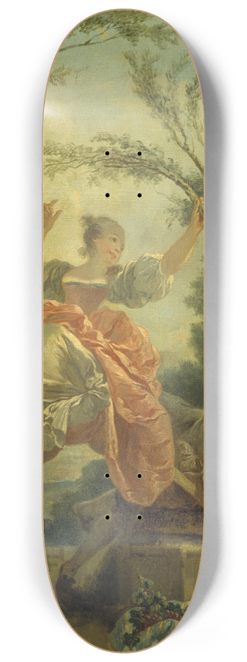 Jean-Honor Fragonard - La bascule 8.25 inch art skate deck