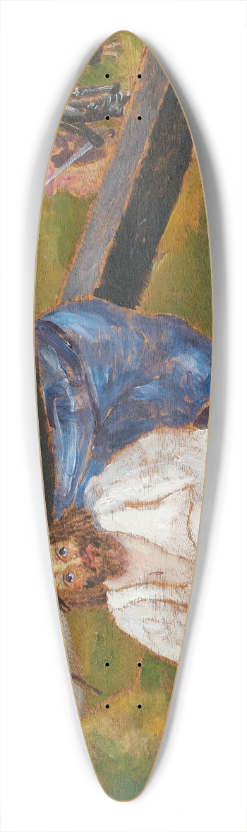 Ernst Josephson - Christ 39.3 inch art pintail longboard deck