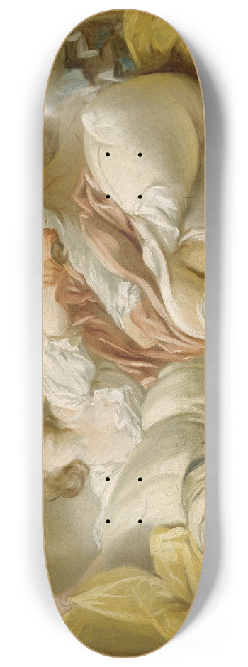 Jean-Honor Fragonard - The Beautiful Servant 8.25 inch art skate deck