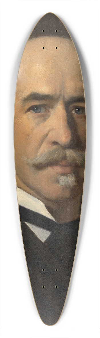 Ernst Lafite - Selbstbildnis Ernst Lafite 39.3 inch art pintail longboard deck