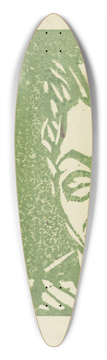 Ernst Ludwig Kirchner - Glasblser (Walter Kirchner) 39.3 inch art pintail longboard deck