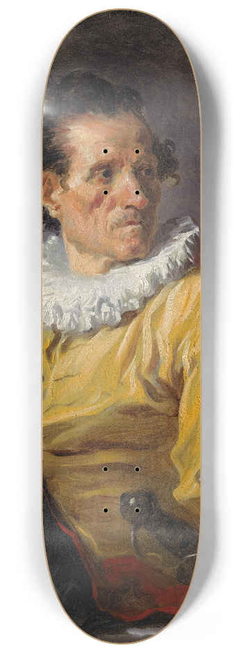 Jean-Honor Fragonard - The Warrior 8.25 inch art skate deck