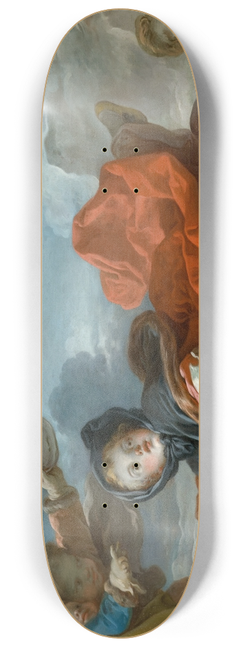 Jean-Honor Fragonard - Winter 8.25 inch art skate deck