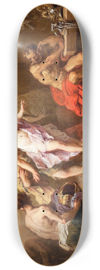 Jean II Restout - Venus Ordering Arms From Vulcan For Aeneas 8.25 inch art skate deck