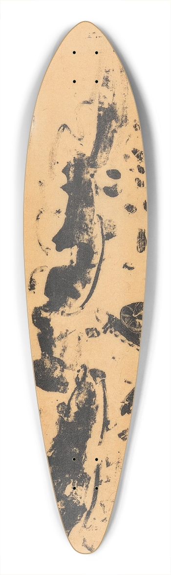Ernst Ludwig Kirchner - Windmhle bei Burg auf Fehmarn 39.3 inch art pintail longboard deck