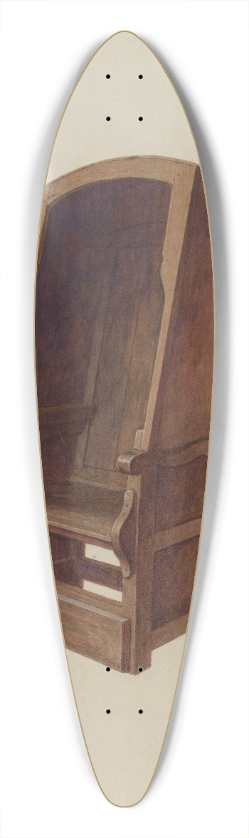 Ethelbert Brown - Chair 39.3 inch art pintail longboard deck