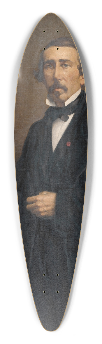 Eugeen Joors - The Painter Jacob Jacobs 39.3 inch art pintail longboard deck