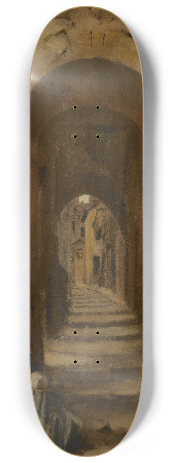 Jean-Jacques Henner - Ruelle  Rome 8.25 inch art skate deck