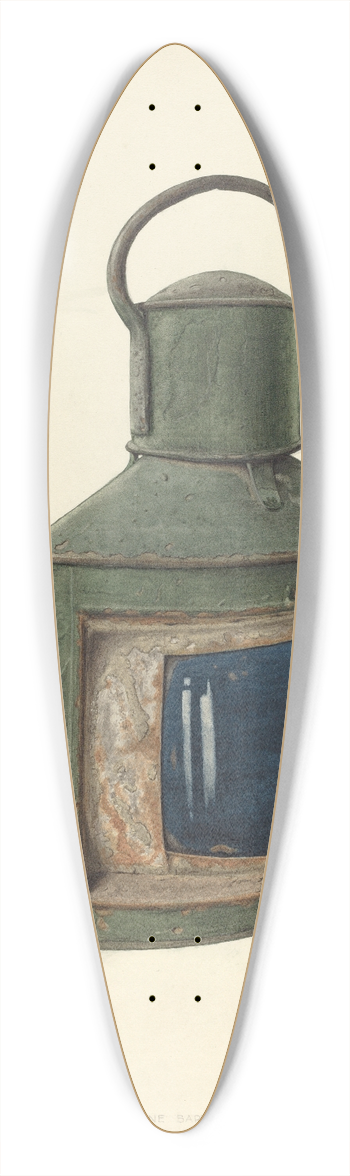 Eugene Bartz - Starboard Light 39.3 inch art pintail longboard deck