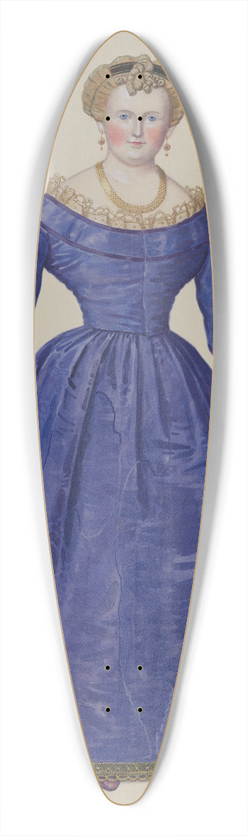 Eugene Croe - Doll  Eugenia 39.3 inch art pintail longboard deck