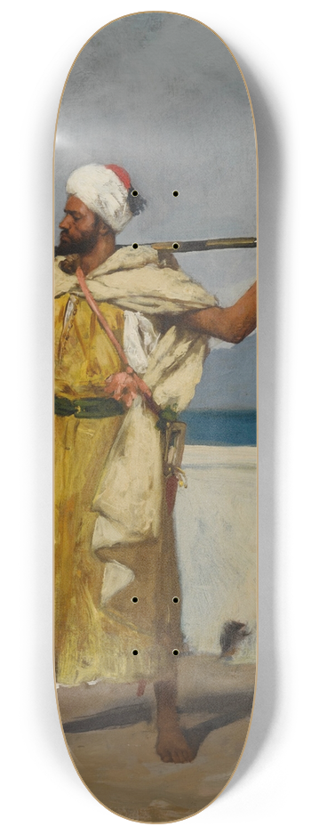 Jean-Joseph-Benjamin Constant - The Guard 8.25 inch art skate deck