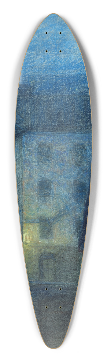 Eugne Jansson - Dusk 39.3 inch art pintail longboard deck