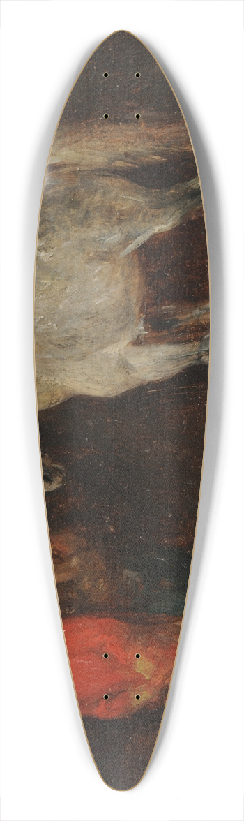 Eugne Lami - Scne dcurie Titre curie 39.3 inch art pintail longboard deck