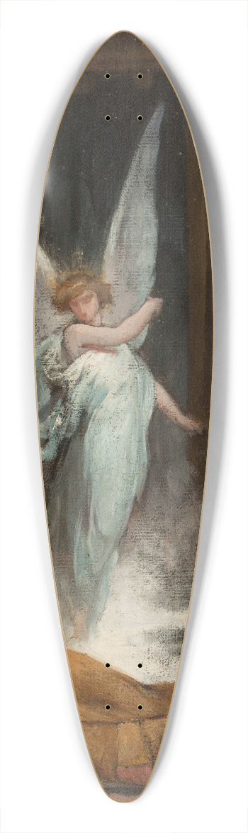 Eugne Romain Thirion - Le songe de Saint-Joseph 39.3 inch art pintail longboard deck