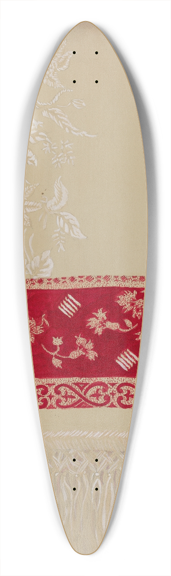 Eva Wilson - Linen Towel 39.3 inch art pintail longboard deck