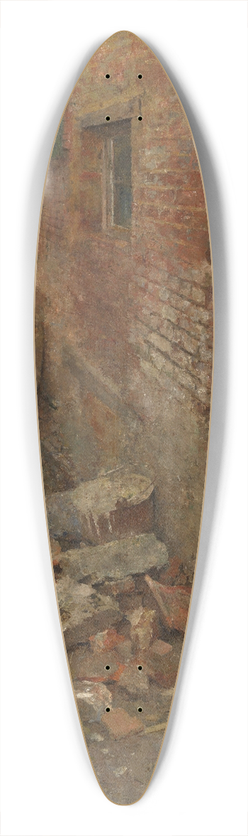 Evert Larock - The Idiot 39.3 inch art pintail longboard deck
