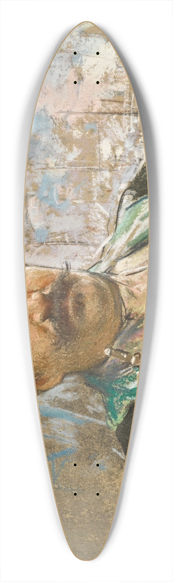 Fausto Zonaro - Adolphe Thalasso, the Yeni Mosque beyond 39.3 inch art pintail longboard deck
