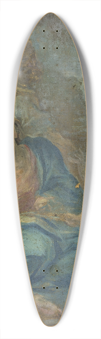 Federico Barocci - Rest on the Flight into Egypt 39.3 inch art pintail longboard deck