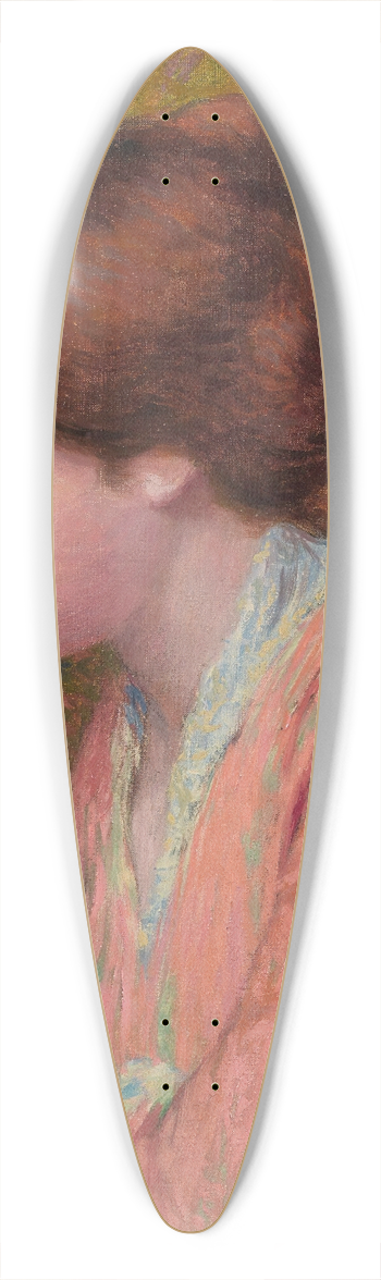 Federico Zandomeneghi - La curiosit 39.3 inch art pintail longboard deck