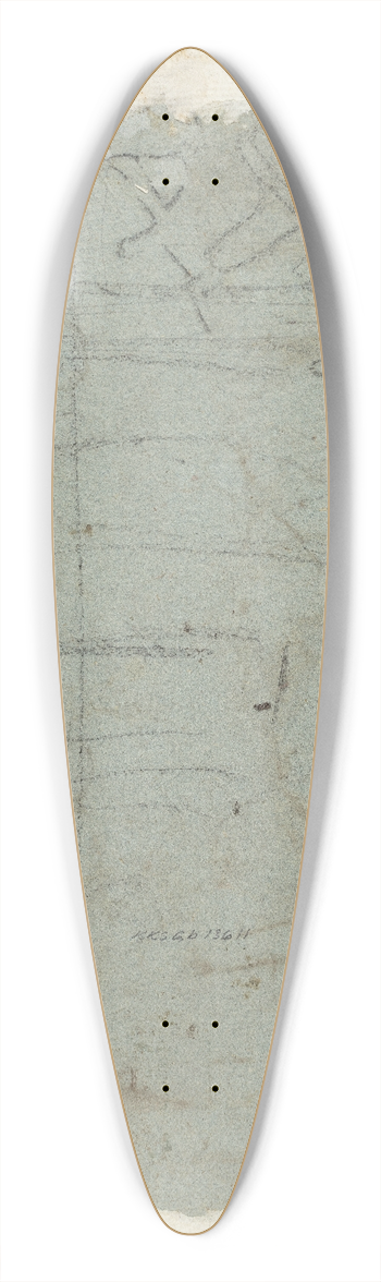 Federico Zuccaro - Skitse til arkitektur 39.3 inch art pintail longboard deck