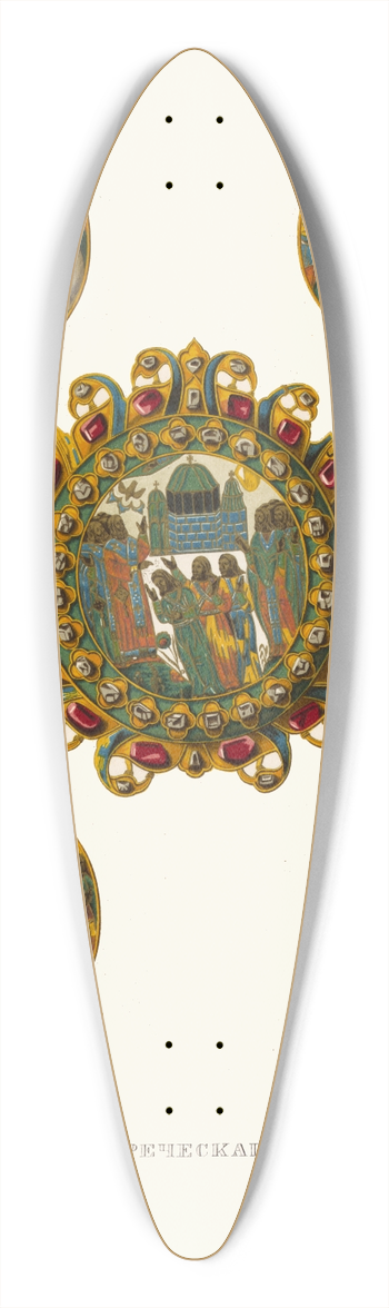 Fedor Grigoryevich Solntsev - Barmy grecheskago dela. (izobrazhenie 3) 39.3 inch art pintail longboard deck