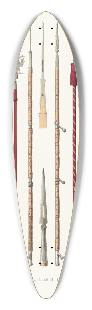 Fedor Grigoryevich Solntsev - Palnik, kope i protazan 39.3 inch art pintail longboard deck