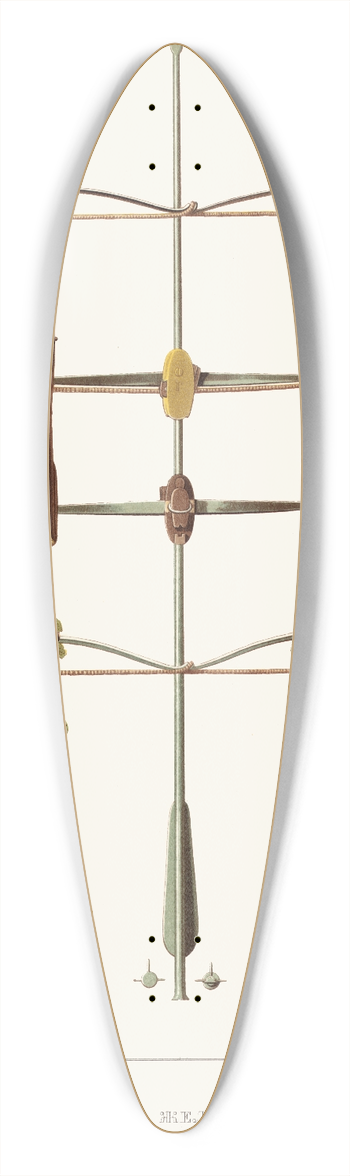 Fedor Grigoryevich Solntsev - Samostrely i zheleznaia strela 39.3 inch art pintail longboard deck