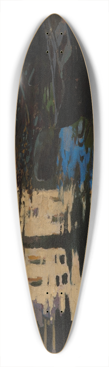 Feliks Wygrzywalski - Reflection 39.3 inch art pintail longboard deck