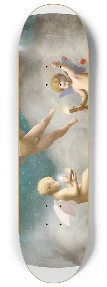 Jean-Lon Grme - Allegory Of Night 8.25 inch art skate deck