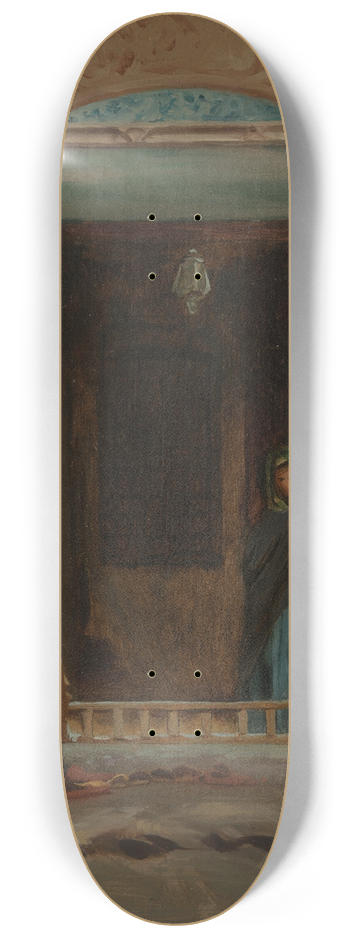 Jean-Lon Grme - Arab Woman in a Doorway 8.25 inch art skate deck