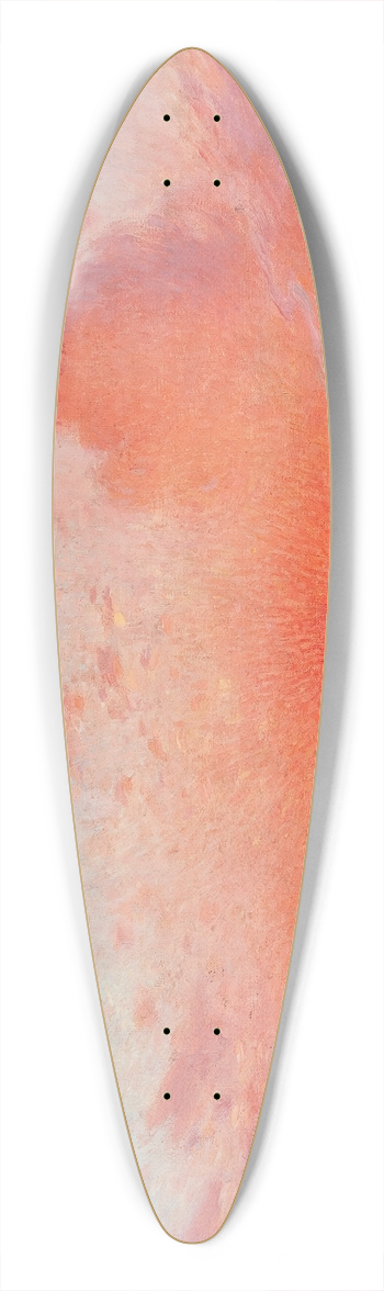 Ferdinand du Puigaudeau - Coucher de soleil, prs du Croisic 39.3 inch art pintail longboard deck