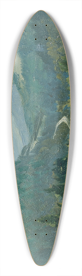Ferdinand Engelmller - Erzgebirge 39.3 inch art pintail longboard deck