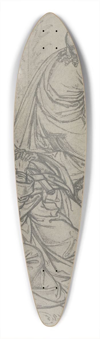Ferdinand Fellner - Agony in the Garden. 39.3 inch art pintail longboard deck