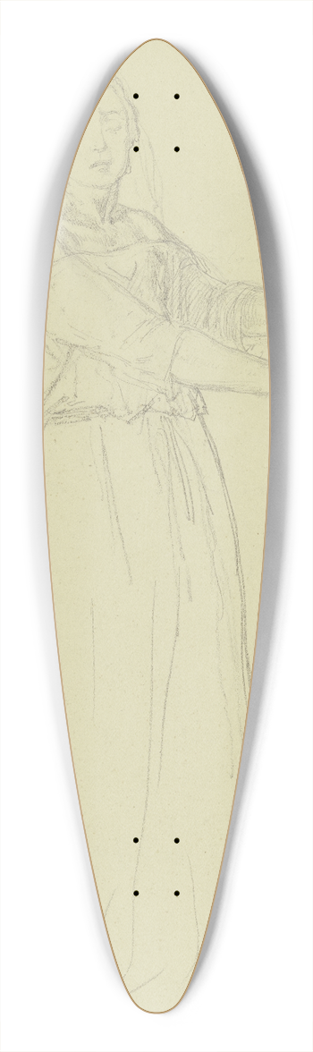 Ferdinand Fellner - Lady Macbeth mit blutigen Hnden 39.3 inch art pintail longboard deck