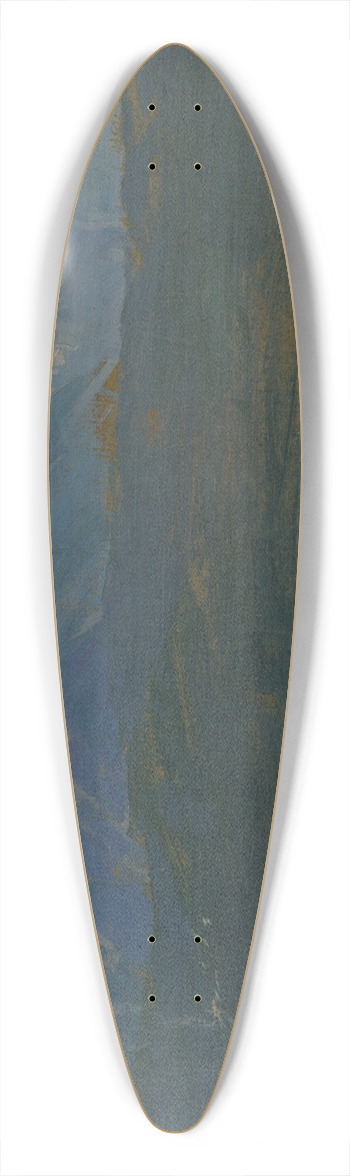 Ferdinand Katona - High Tatras 39.3 inch art pintail longboard deck