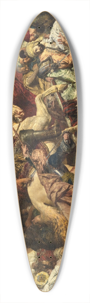 Ferdinand Keller - Trkenlouis 39.3 inch art pintail longboard deck