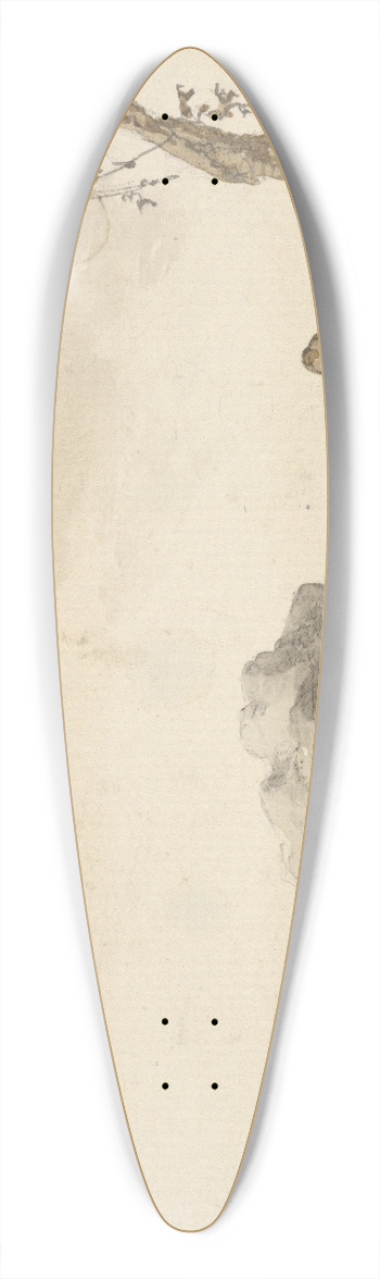 Ferdinand Kobell - Shepherds at rest 39.3 inch art pintail longboard deck