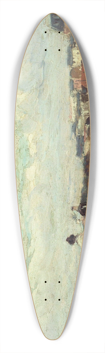 Ferdinand Marks - Les Fortifications, boulevard Berthier 39.3 inch art pintail longboard deck